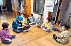 울산 척척 중구기동대, 하절기 경로당·경로식당 점검