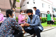 울산 중구청장 경로당 폭염 대비 상황점검
