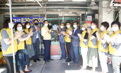 울산 농소1동, 한농스토아 나눔가게 현판 전달