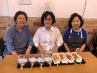 울산 방어동 주민들이 만든 어진빵 눈길