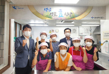 울산 반구1동 여성자원봉사회, 성남경로식당 급식 봉사