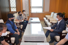 울주군, 에너지융합일반산업단지 임금체불 관련 면담