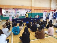 울산금연운동협, 농서초 흡연예방 체험부스 운영