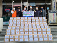 주닮교회, 울산 삼산동에 사랑의 김장김치 1천㎏ 전달