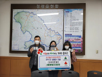 부산울산고속도로(주), 울주군 이웃 돕기 온누리상품권-성품 전달