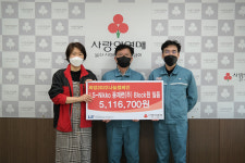 LS-Nikko동제련 Block원, 울산공동모금회 2022나눔 성금