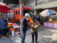 울산 언양119, 전통시장 점포 점검의 날 캠페인