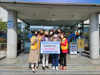 울산청림라이온스클럽, 신정5동 희망나눔세대 문화상품권 후원