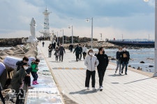 슬도에서 주말 나들이