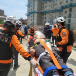 울산, 동구 아파트 공사현장 60대 노동자 24층서 8층 안전망 추락해 부상
