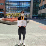 울산 함월고 이수혁, 회장배 롤러 개인전 2관왕 올라