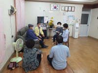 울산 달동, 무더위쉼터 지정 경로당 점검