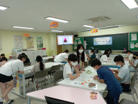 울주군 언양초, 여름방학 과학 멘토링 진행