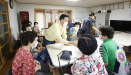 울산 박천동 북구청장, 경로당 냉방기 운영 점검