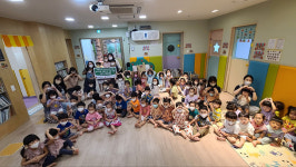 국공립 두산위브어린이집, 울산공동모금회에 호우피해 성금 전달