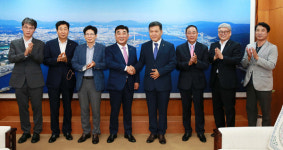 대한전문건설협회 울산광역시회 임원 내방