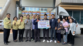 현대제철 울산공장, 염포동 추석맞이 경로당 위문품 전달