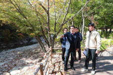 김두겸 시장, 울산수목원 점검