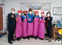 울산솔향기로타리클럽, 다운동 효경로식당 어르신 점심 제공