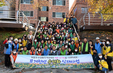울산 삼호동, 무거천변 수선화 식재
