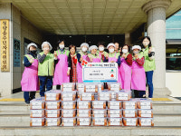 울산 청량읍, 저소득 세대 김장김치 전달