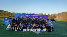 현대청운중, 추계한국여자축구연맹전 준우승