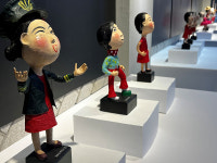 개성 넘치는 울산큰애기 닥종이 인형 보러오세요