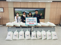 북울산병원, 농소3동 이웃돕기 쌀 전달