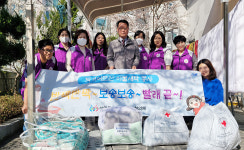 성안동 지역사회보장협의체, 이불 세탁 봉사