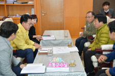 이순걸 군수, 웅촌면 검단리 주민 의견 청취