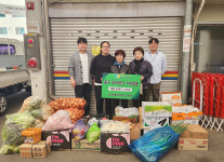 학성새벽시장상인회, 중구푸드뱅크 식재료 기부