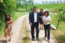 김동칠 울산시의원, 성암동 선수마을 이전 복원 민원 점검
