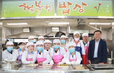 동구청장 방어진노인복지관 방문