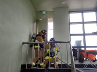 [르포] 동부소방서 새내기 대원들 훈련현장을 가다