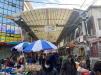 태화시장 눈·비 막는 아케이드 확장한다