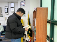 전하1동 주민자치위, 바드래 서재 운영