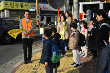 울주군수 신학기 스쿨존 교통지도 봉사활동