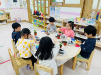 언양누리유치원 나만의 화분 심기 행사