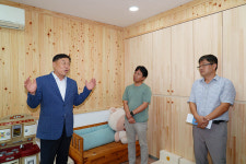 동구, 어린이집 실내 편백나무 리모델링