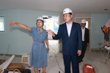 동구청장 어린이복합문화공간 현장방문