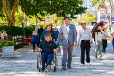 동구, 장애인 건강관리걷기하이소행사