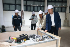 동구청장, 꽃바위체육센터 현장방문