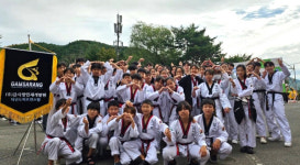 감사랑태권도시범단, 영남권 각지에서 시범공연 펼쳐