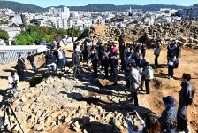 울산 경상좌도병영성 초기 남문터 발견