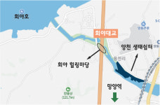 회야강에 생태쉼터·힐링마당 들어선다