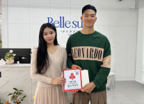 문현호 울산 HD FC선수-벨슈어퍼피 착한가게 동참