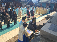 구강서원보존회, 춘기향례 봉행