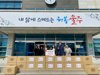 비케이메디케어, 마스크 기부