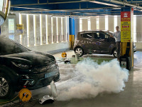 [르포] 울산 남구, AI 열화상CCTV 긴급신고망 모의훈련