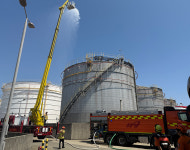 화산119안전센터, 특수소방차량 전술훈련